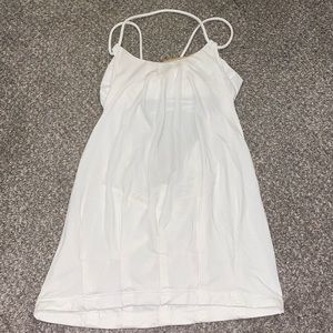 Lululemon White Strappy Tank Top